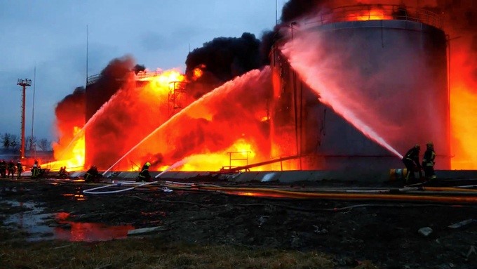 Nga phá hủy kho dầu 100.000 tấn và cứ điểm chỉ huy của Ukraine