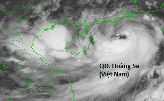 Bão mạnh cấp 12 hướng vào ven biển Quảng Ninh - Hải Phòng