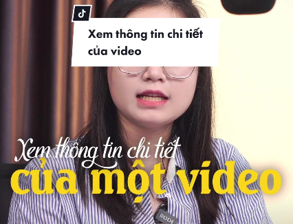 Xem thông tin chi tiết của video.