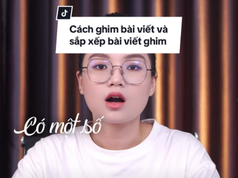 Cách ghim bài viết và sắp xếp bài viết ghim