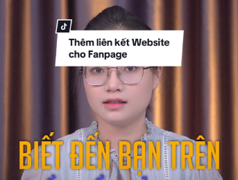 Thêm liên kết Website cho Fanpage