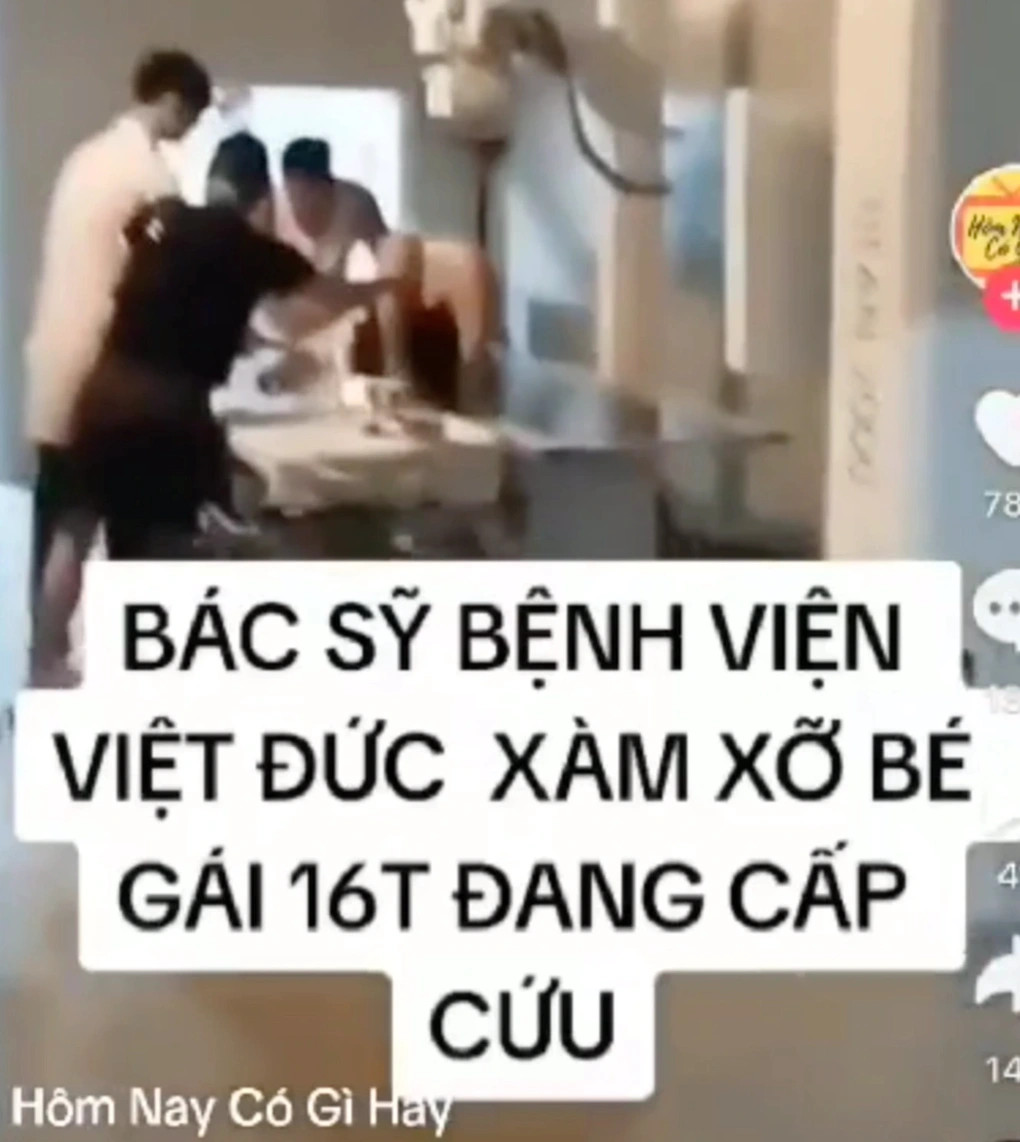 Nhân viên Bệnh viện Việt Đức bị tố sàm sỡ thiếu nữ là sinh viên thực tập